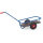 fetra Handwagen 59,6 x 77,7 x 138,1 cm (B x H x L) 200kg Stahl, pulverbeschichtet/Sperrholz blau