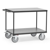 Fetra Etagenwagen GREY EDITION 70,9 x 90 x 119,7 cm (B x H x L) 600kg 2 Böden