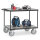 Fetra Etagenwagen GREY EDITION 70,9 x 90 x 119,7 cm (B x H x L) 600kg 2 Böden
