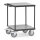Fetra Etagenwagen GREY EDITION 60,9 x 90 x 119,7 cm (B x H x L) 600kg 2 Böden