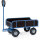 fetra Handwagen 60 x 118,5 x 120,4 cm (B x H x L) 400kg Stahl, pulverbeschichtet/Sperrholz blau