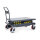 fetra Hubtischwagen 80 x 52-200 x 143 cm (B x H x T) Maße der Ladefläche: 80 x 120 cm (B x L) 1.000kg Stahl anthrazitgrau