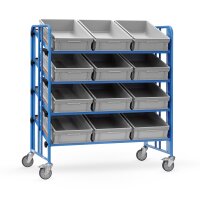 fetra Transportwagen 72,5 x 149,3 x 138,4 cm (B x H x L)...