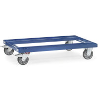fetra Transportroller 82 x 123 cm (B x L) 29kg Stahl blau