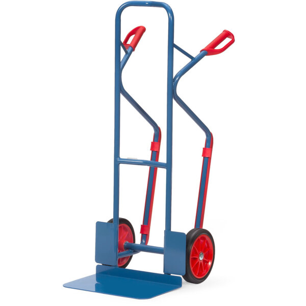 fetra Sackkarre 58 x 130 x 67,7 cm (B x H x T) 300kg Stahl, pulverbeschichtet blau