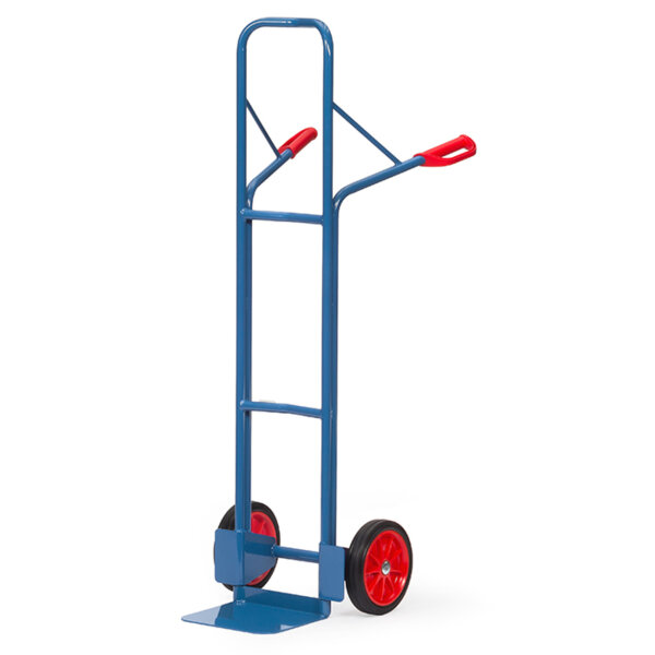 fetra Sackkarre 65 x 160 x 74,7 cm (B x H x T) 300kg Stahl, pulverbeschichtet blau