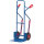 fetra Sackkarre 58 x 130 x 67,7 cm (B x H x T) 300kg Stahl, pulverbeschichtet blau