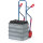 fetra Sackkarre 58 x 130 x 62,3 cm (B x H x T) 300kg Stahl, pulverbeschichtet blau