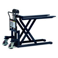 fetra Hubwagen 52,6 x 8,5-83 x 155 cm (B x H x L) 500kg...
