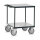 fetra Etagenwagen GREY EDITION 70,9 x 90 x 83,7 cm (B x H x T) 600kg 2 Böden