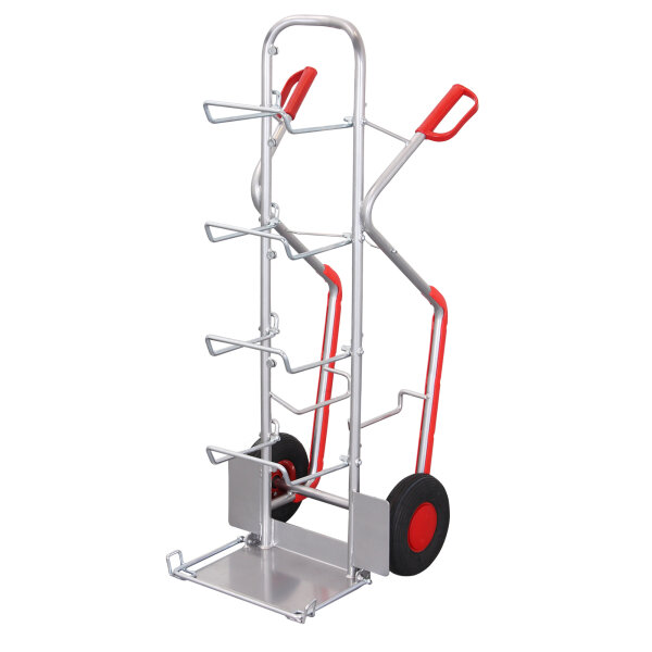 VARIOfit Sackkarre Wasserflaschen 57 x 130 x 61,5 cm (B x H x T) 200kg Aluminium alu