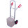 VARIOfit Sackkarre 57 x 130,5 x 61 cm (B x H x T) 200kg Aluminium, eloxiert alu