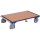 VARIOfit Transportroller 80 x 119,5 cm (B x L) 36,5kg Stahl enzianblau/buche