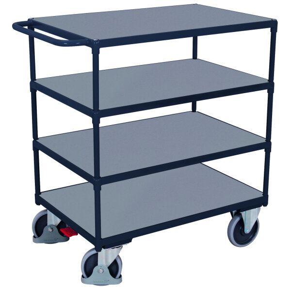 VARIOfit Transportwagen 119 x 123,5 x 70 cm (B x H x T) 500kg 74,5kg 4 Etagen