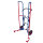 VARIOfit Sackkarre Reifen 70,5 x 160 x 74 cm (B x H x T) 200kg Stahl, pulverbeschichtet enzianblau