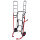 VARIOfit Sackkarre Reifen 70,5 x 127,5-190,5 x 74 cm (B x H x T) 200kg Stahl, pulverbeschichtet anthrazit