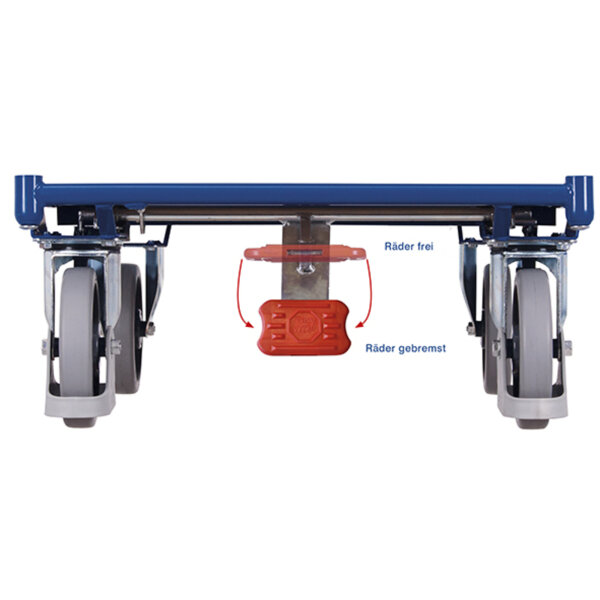 VARIOfit Transportwagen 111,5 x 181 x 73 cm (B x H x T) 500kg 117,5kg