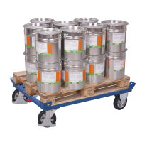 VARIOfit Fahrgestell Paletten, Gitterboxen 107 x 35 x 87...