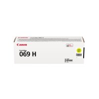 Canon Toner Originalzubehör 069H ca. 5.500 Seiten gelb