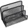 Westcott Briefständer Mesh 14 x 10 x 7 cm (B x H x T) Metall schwarz 3 Fächer