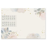 SIGEL Schreibunterlage Pastel Garden 59,5 x 41 cm (B x H)...