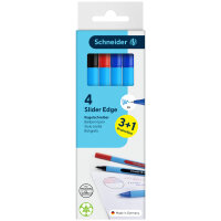 Schneider Kugelschreiber Slider Edge 0,7mm XB 2 x blau,...