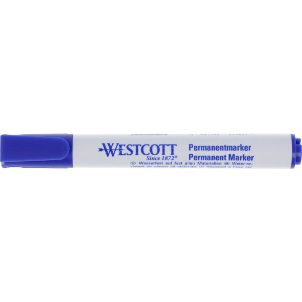 Westcott Permanentmarker 1,5-3mm blau