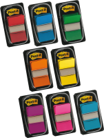 Haftstreifen Post-it® Index 680, Polyester, 25,4 x 43,2 mm, 50 Streifen, lila