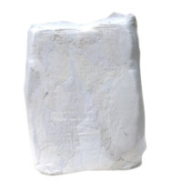 Trikotputzlappen 25kg sortierte Alttextilien hochweiss