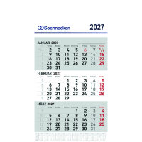 Soennecken Wandkalender 28,5 x 59 cm (B x H) 2027