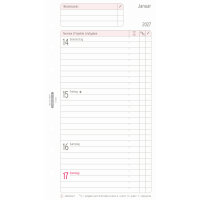 Chronoplan Einlage Kalender 2027 Midi 1 Woche/2 Seiten...