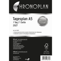 Chronoplan Einlage Kalender 2027 DIN A5 1 Tag/1 Seite...