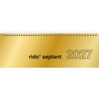 rido/idé Querkalender 2027 1 Woche/2 Seiten...