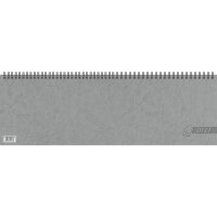 Glocken Querkalender 2027 1 Woche/2 Seiten Karton grau