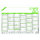 ZETTLER Tafelkalender Natura 2027 6 Monate/1 Seite 29,7 x 21 cm (B x H) Karton, 100 % recycelt