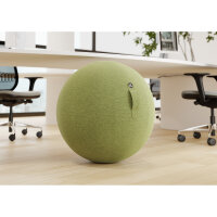 ALBA Sitzball 65cm inkl. Handpumpe PVC Polyester kaki