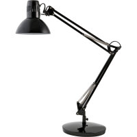 ALBA Tischleuchte Architekt Netzbetrieb schwarz