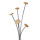 ALBA Garderobenständer Festival 188cm silbergrau