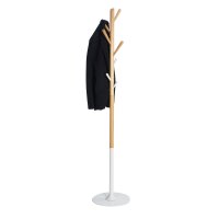 ALBA Garderobenständer Tree 175cm braun/weiß