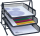Briefablage WEDO® Office, bis DIN C4, Drahtmetall