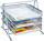 Briefablage WEDO® Office, bis DIN C4, Drahtmetall